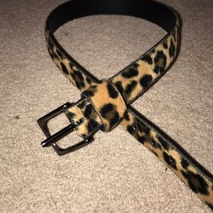 CHUNKY CHEETAH STATEMENT BELT